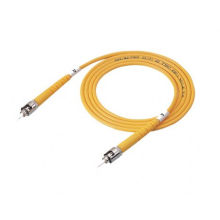 Single mode ST UPC optic fiber patch cord, 9/125 ST optical fiber cable